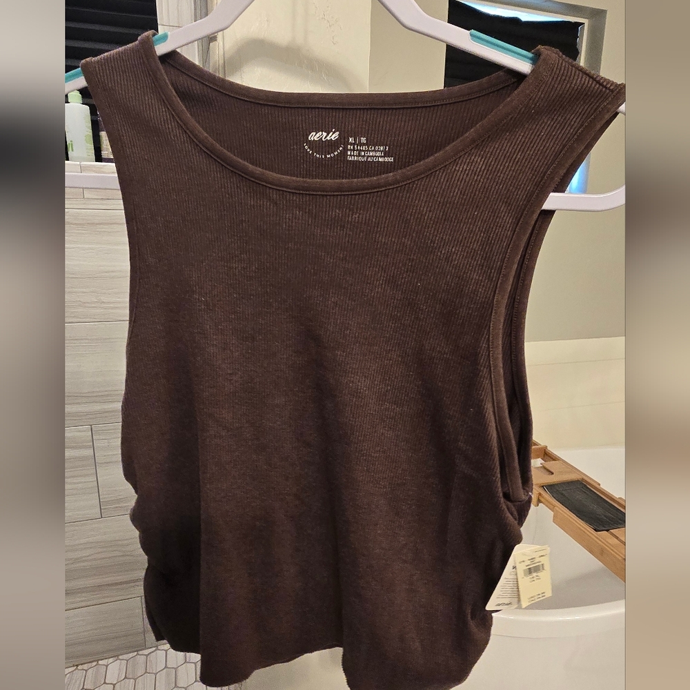 Aerie Women's Brown Tank Top